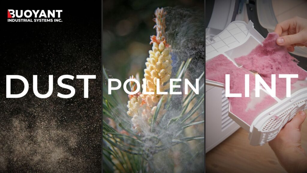 dust list and pollen
